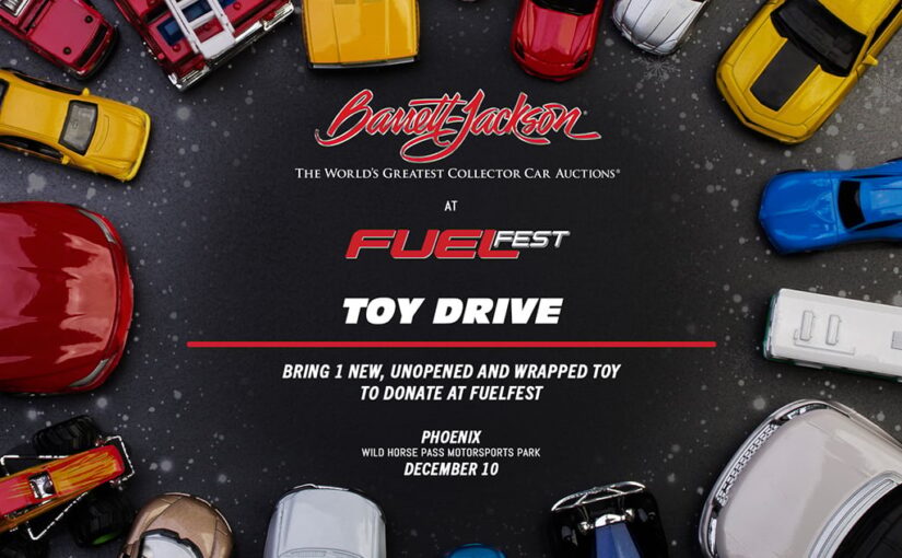 Barrett-Jackson to Host Toy Drive at FuelFest December 10